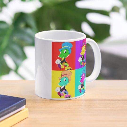 Jiminy Cricket Coffee Mug, Disney Mug
