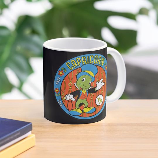 Jiminy Cricket Zodiac Capricorn Coffee Mug
