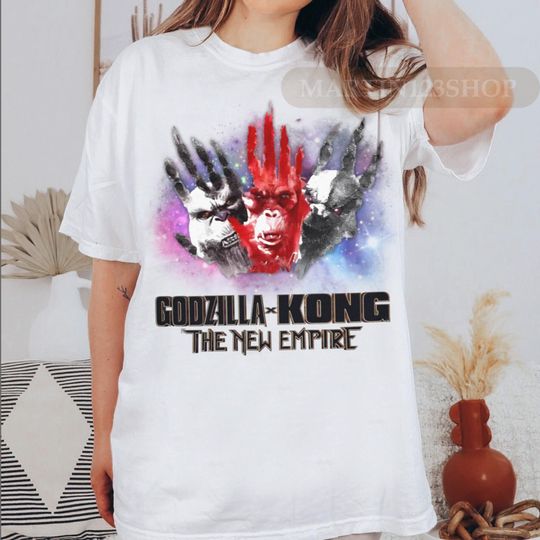 god zilla X Kong The New Empire 2024 Shirt, god zilla X Kong Shirt, god zilla Movie Shirt