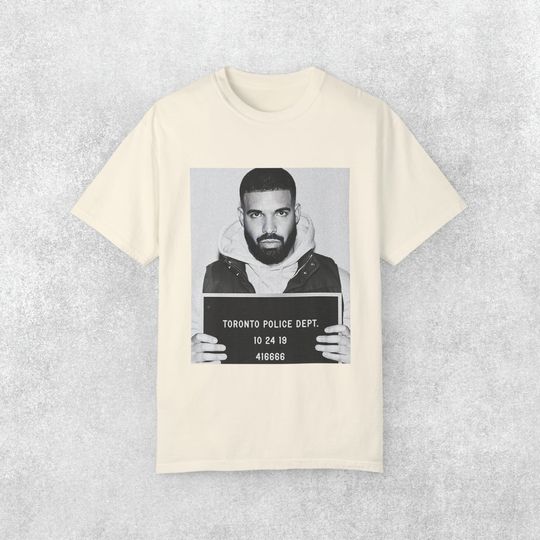 Discover Drake Iconic Mugshot shirt, Drake Tour tshirt
