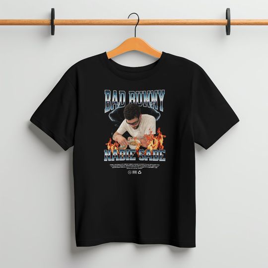 Unisex T-shirt Bad Bunny t-shirt, gift for women and men