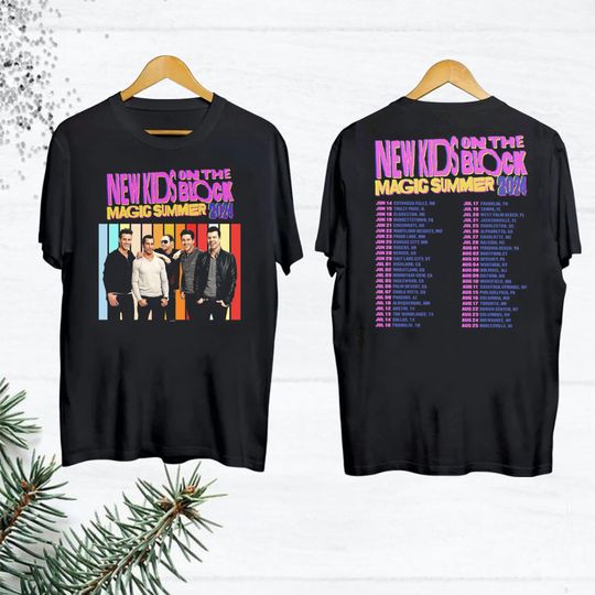 Discover The Magic Summer Tour 2024 NK on The Block Shirt