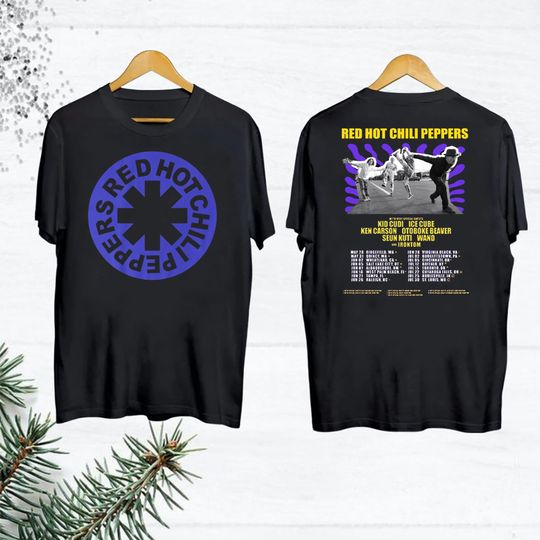 2024 Red Hot Chili Peppers Tour T-Shirt, Red Hot Chili Peppers Band Shirt