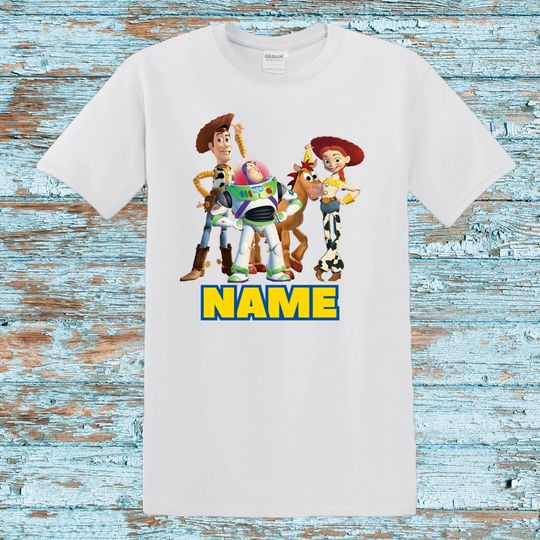 Toy Story Personalized Superhero Custom T-shirt Birthday