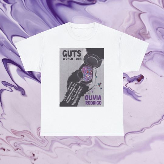 Olivia Rodrigo GUTS Tour Merch Tee