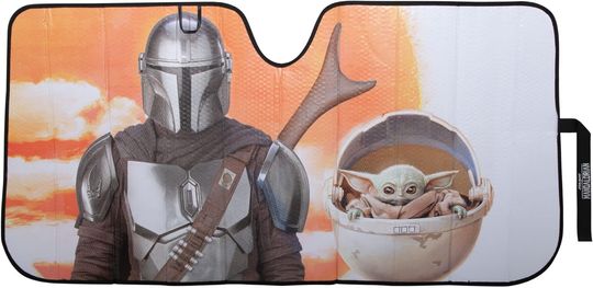 Mandalorian & Grogu Car Sun Shade