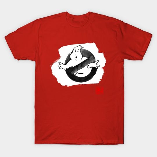 Discover ghostbuster white - Ghostbuster - T-Shirt