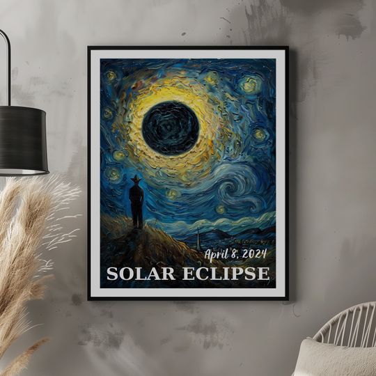 Solar Eclipse 2024Poster