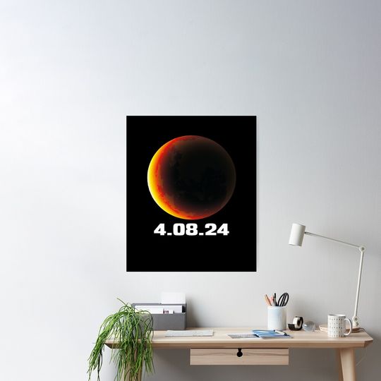 Solar eclipse 2024 Poster