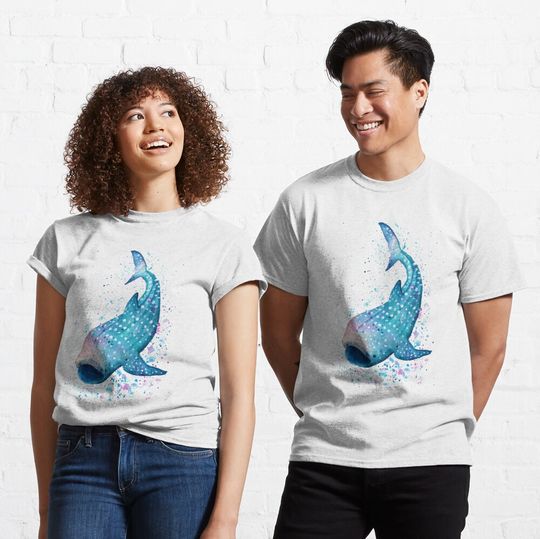 Discover Whale Shark Classic T-Shirt, sea animals shirt