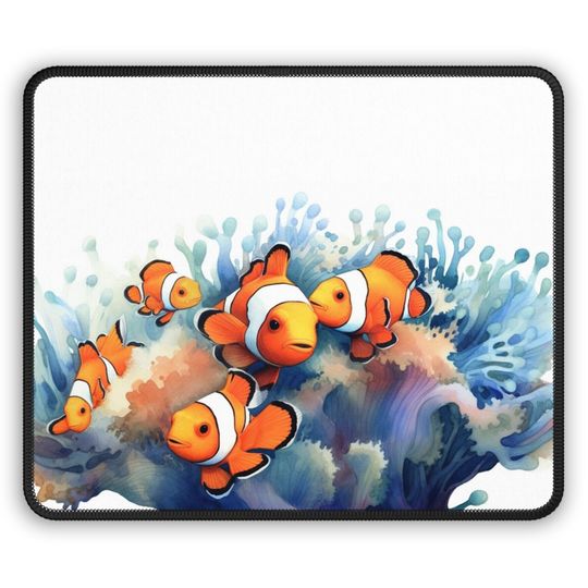 Discover Gaming Mouse Pad - Clownfish, Nemo, Ocean