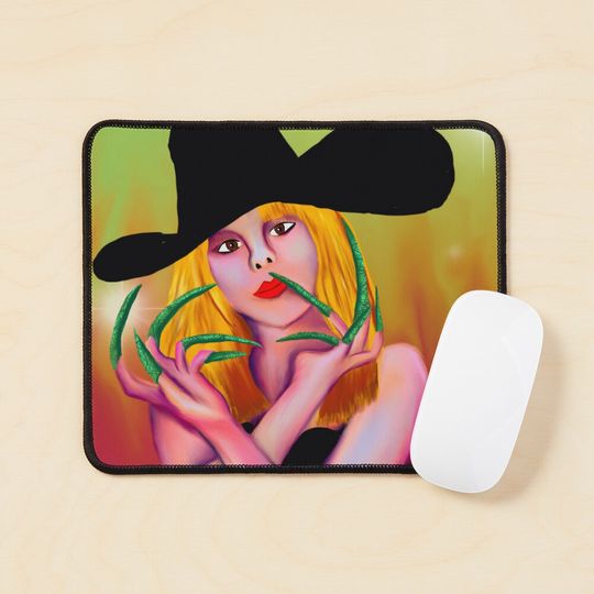 Witch Woman (Stevie Nicks) Mouse Pad