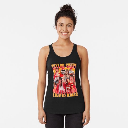 Music Vintage Christmas Tour Halloween Concert Racerback Tank Top