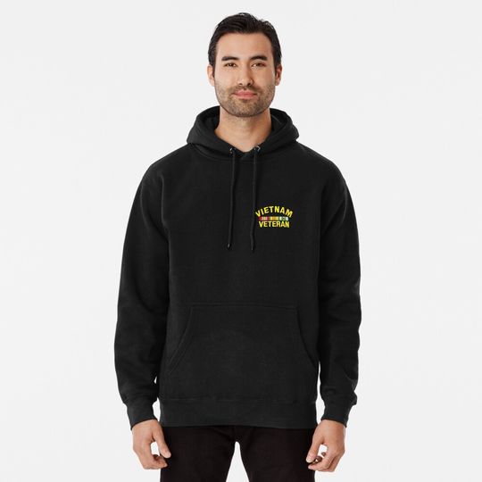 Discover Vietnam Veteran sm Pullover Hoodie