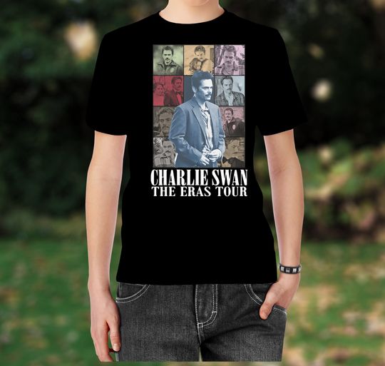 Charlie SwanT-Shirt, The father of Bella Swan, Charlie Swan Eras Tour Twilight Saga