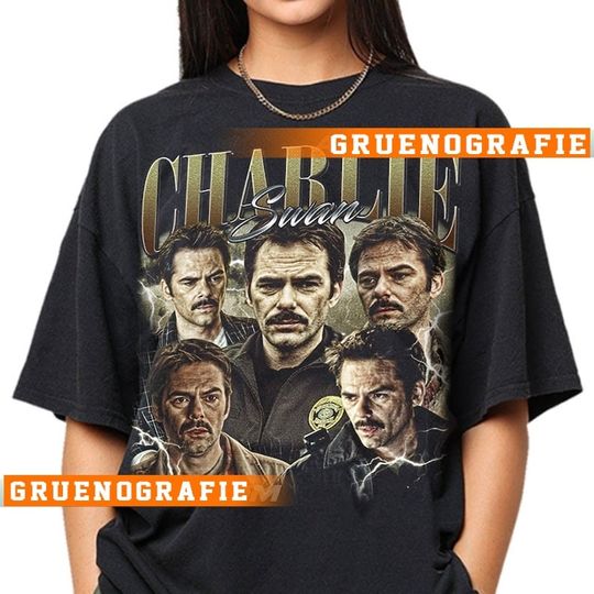 Limited Charlie Swan Vintage T-Shirt, Gift For Women and Man Unisex T-Shirt