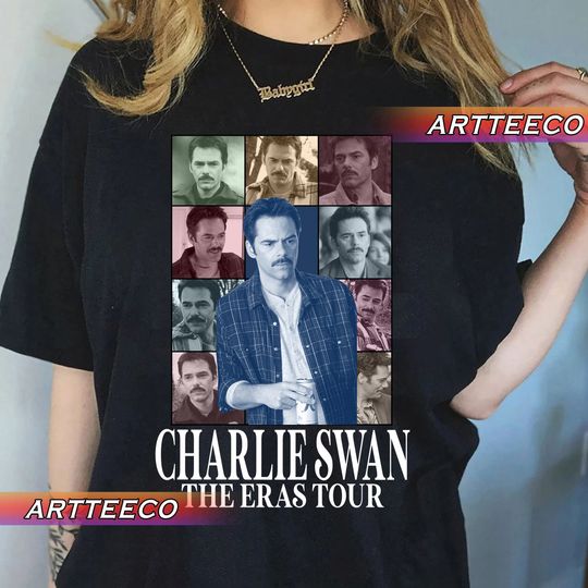 Vintage Charlie Swan Eras Tour Shirt, Charlie Swan Tshirt, Charlie Swan Eras Tour T-Shirt