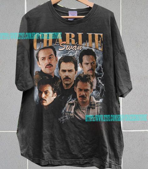 Vintage Charlie Swan Vintage 90's shirt, Billy Burke Fan Made Tee