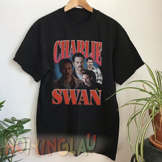 Charlie Swan Vintage Washed Shirt, Retro Billy Burke T-Shirt