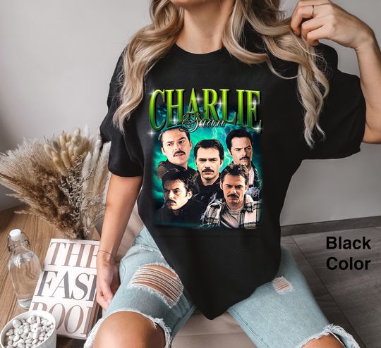 Retro Charlie Swan Shirt-Charlie Swan Comfort Colors Shirt, Charlie Swan Shirt