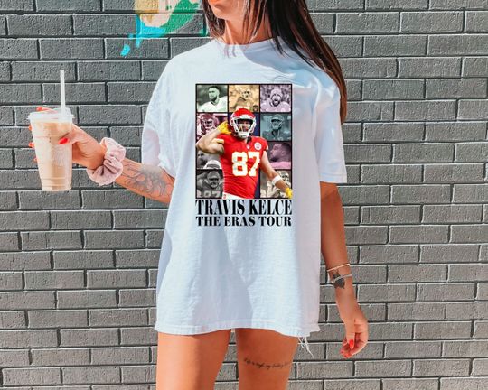 Travis Kelce Eras Tour Tshirt American Football Shirt