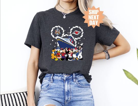 Disneyland Mickey Shirt, Mickey and Friends Shirt, Disney Cruise Tour Shirt
