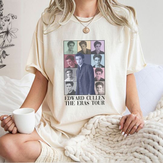 Edward Cullen Eras Tour Shirt, Robert Pattinson Eras Shirt, Twilight Shirt, Romance Shirt