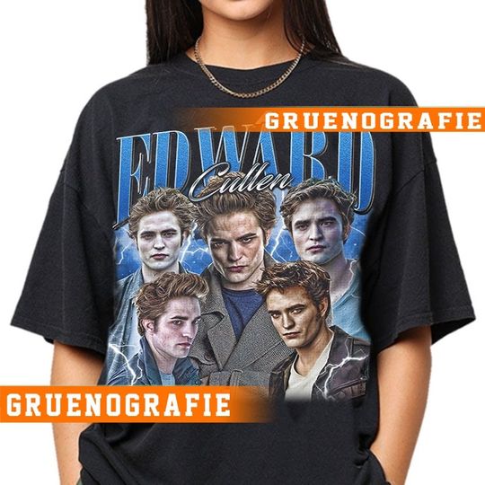 Discover Limited Edward Cullen Vintage T-Shirt, Gift For Women and Man Unisex T-Shirt