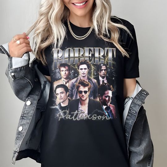 Vintage  Robert Pattinson T-Shirt, Robert Pattinson Shirt, Robert Pattinson T-Shirt