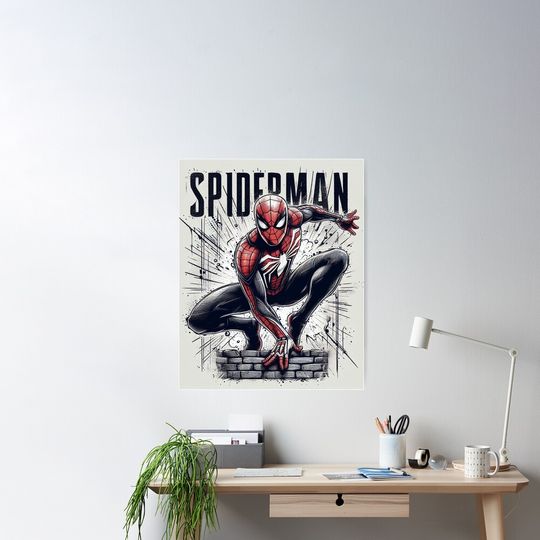Discover Original spiderman poster art Poster