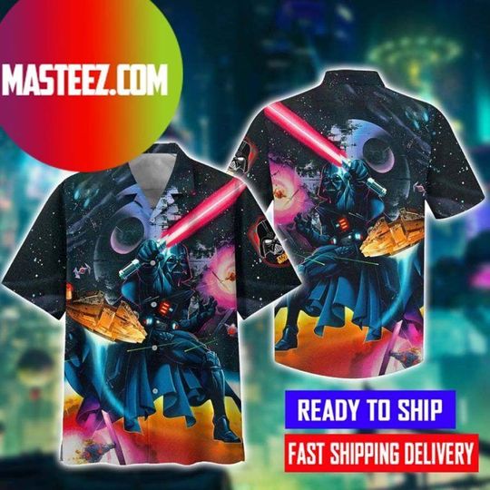 StarWars Darth Vader 3D HAWAII SHIRT HALLOWEEN GIFT CHRISTMAS GIFT