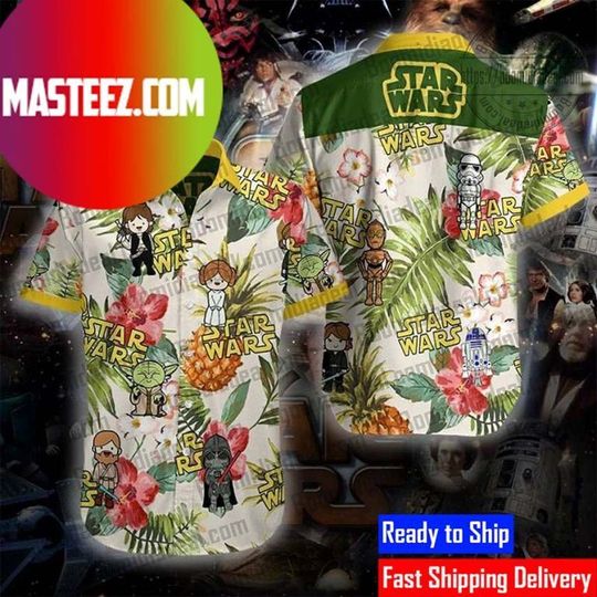 Discover StarWars Darth Vader Clumsy Stormtrooper 3D HAWAII SHIRT HALLOWEEN GIFT