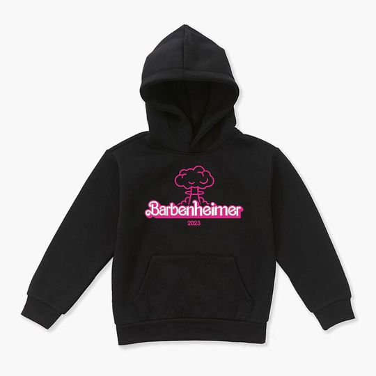 Barbenheimer Custom Embroidered Hoodie