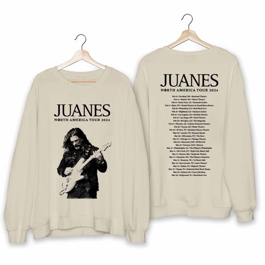 Juanes North American 2024 Tour Shirt, Juanes Fan Sweatshirt
