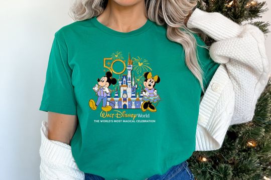 50th Anniversary Walt Disneyworld Shirt, Magical Celebration Shirt