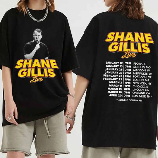 Shane Gillis 2024 Tour Shirt, Shane Gillis 2024 Concert Shirt