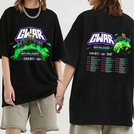Discover GWAR 2024 Tour Shirt, Age of Befuddlement 2024 Concert Shirt
