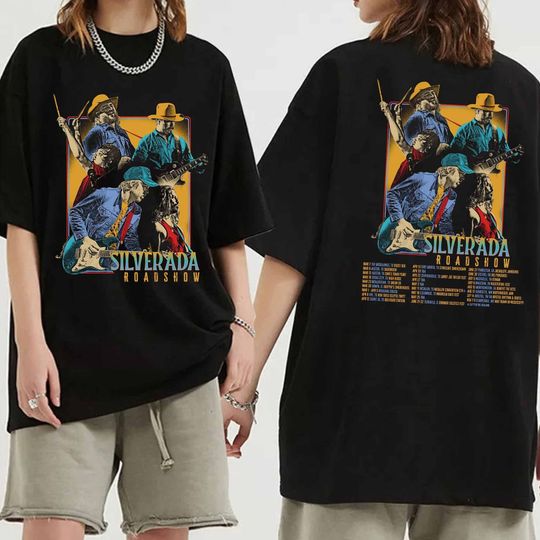 Discover Silverada Band Shirt, Roadshow 2024 Tour Shirt, Silverada 2024 Tour Shirt