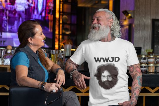 Grateful Dead Shirt | Jerry Garcia Shirt | Music T-Shirt | Band Shirt | Hippie Shirt | Music Shirt | WWJD Shirt | Classic Rock | Rock n Roll