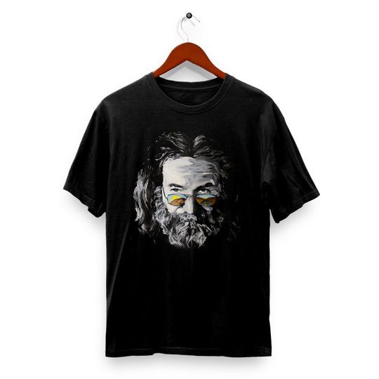 Jerry Garcia | Grateful Dead | Hand-Drawn, Original Art T-Shirt