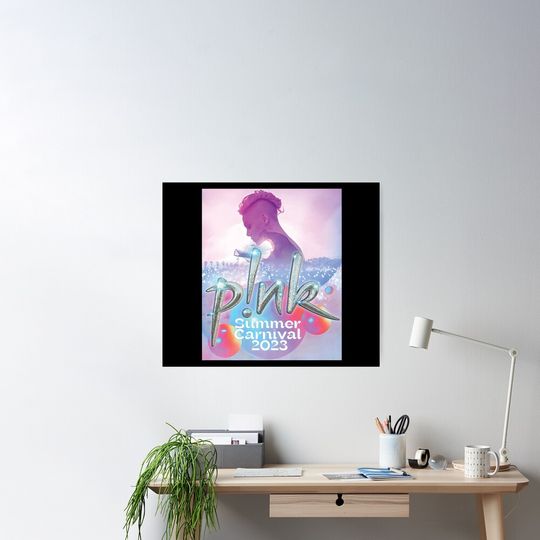 Pink Summer Carnival Tour Poster