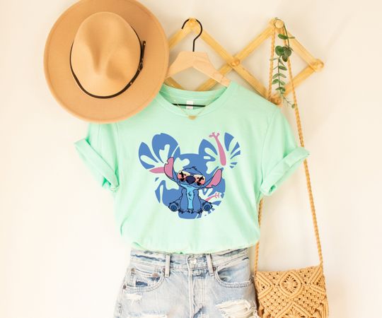 Discover Disney Stitch Vacation Mickey Ears Shirt