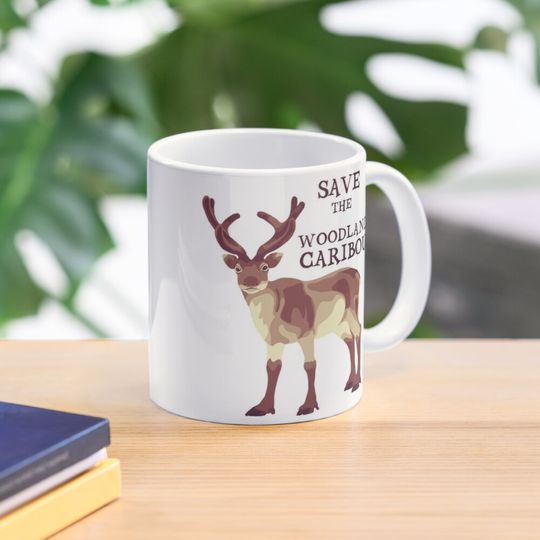 Discover Save The Woodland Caribou Coffee Mug