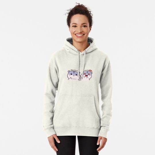 Hello Kitty Pullover Hoodie, Kitty Cat merch