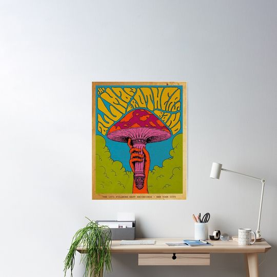 Discover Fillmore East Concert Poster Poster