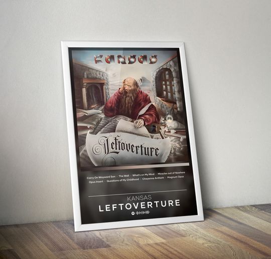 Kansas Poster Print | Leftoverture Poster | Album Poster Prints | Wall Decor Posters