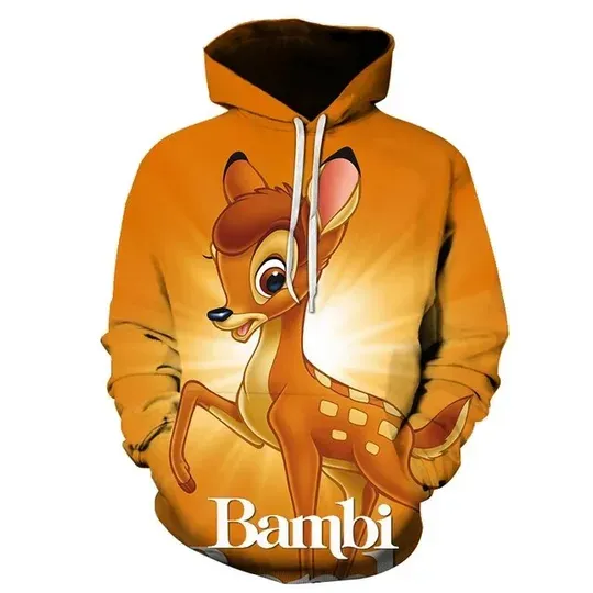 Cute Disney Bambi 3D Hoodie
