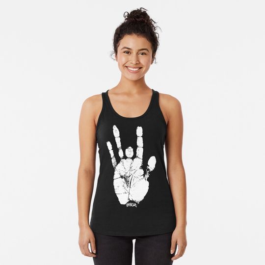 Discover Jerry Garcia Hand Racerback Tank Top
