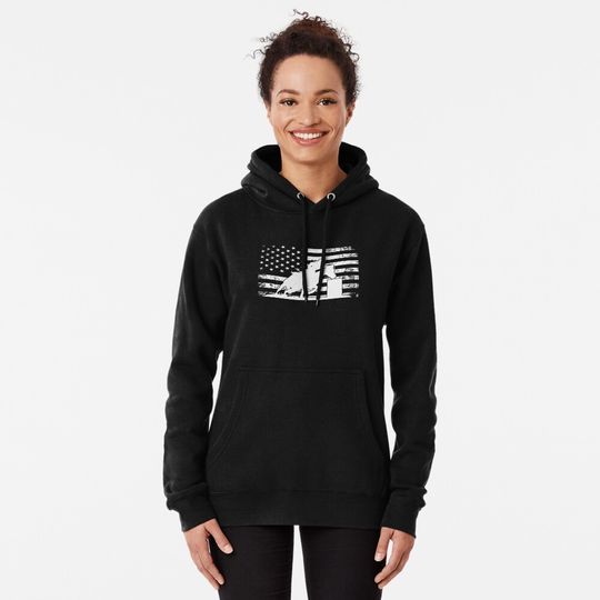 Barrel racing horse Pullover Hoodie