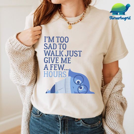 Disney Sadness Inside Out 2 Shirt, Inside Out Characters Shirt